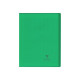 Clairefontaine Koverbook - Cahier polypro 24 x 32 cm - 96 pages - grands carreaux (Seyes) - vert