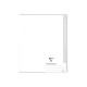 Clairefontaine Koverbook - Cahier polypro 17 x 22 cm - 96 pages - grands carreaux (Seyes) - transparent